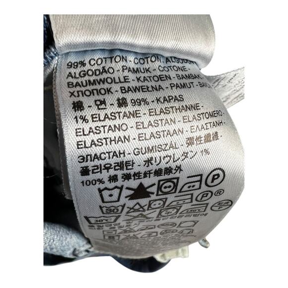 Levi's Jeans Women's Size 16 Blue 505 Straight Leg Stretch Classic Fit Denim - Picture 3 of 5